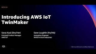 AWS re:Invent 2021 - {New Launch} Introducing AWS IoT TwinMaker