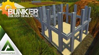 Bunker Builder Simulator : Prologue - Destroying My Friends Garden For His Bunker - First Look