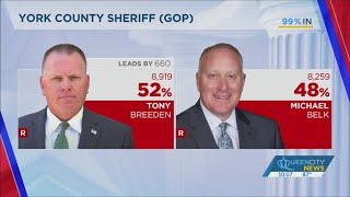 Votes tally in York Co. Sheriff Runoff Primary Election