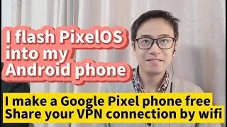 I flash Google PixelOS to android phone Xiaomi phone flash Google pixelos with Google gms play store