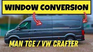 Panel To glass Conversion | MAN TGE / VW CRAFTER