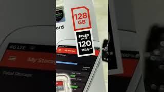 Cek Micro SD Sandisk 128gb speed 120mbps Harga 200.000an