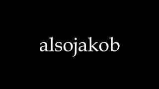 This is alsojakob