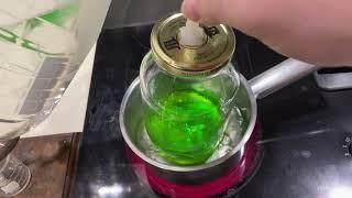 Home Distillation of ethanol - Very simple