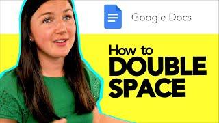 Google Docs: How to Double Space