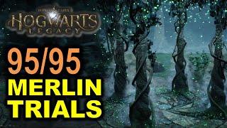 All 95 Merlin Trials Location & Puzzle Solution | Hogwarts Legacy