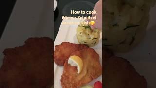 How to Cook Wiener Schnitzel, Austrian Dish #food #healthyfood #cooking