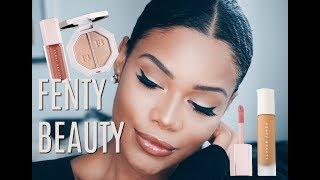 FENTY BEAUTY: 4 MINUTE MAKEUP TUTORIAL!