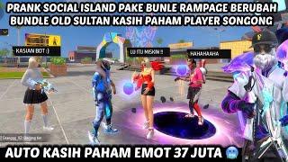 GODAIN CEWE SOCIAL ISLAND PAKE BUNDLE RAMPAGE OLD, MALAH DIKATAIN BOT PLAYER M1SKIN NGA MODAL 