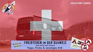 Freistehen in der Schweiz (was man wissen sollte) - Wissenswertes - TTS#28