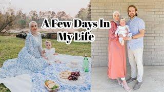 Alaina's First Word! | A Few Days in My Life, Family Picnic, Amazon Outfit Ideas, Easter Brunch