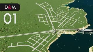 Starting a New City | Aesthetic Road Layout | Design & Manage