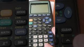 TI 83 phasor calculator