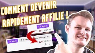 COMMENT STREAMER SUR TWITCH ET DEVENIR AFFILIÉ RAPIDEMENT !