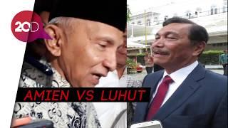 Luhut Ancam Buka Dosa Amien Rais, PAN: Kita Bukan Malaikat