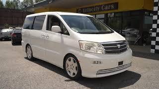 Vancouver Velocity Cars Ltd. #18965 Toyota Alphard MZ-G Edition 4WD (JDM 3.0 V6 5AT TWIN SUNROOF)