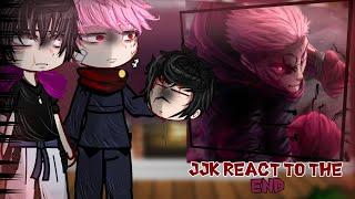 Jjk react to the end || chapter 268 Manga spoilers || jujutsu Kaisen react || ||  ||