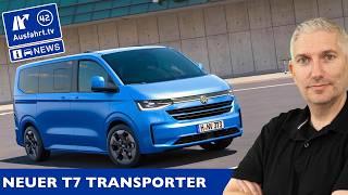 DAS ist der neue VW T7 Transporter und wir haben die Preise! | AusfahrtTVNews