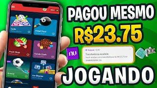 APLICATIVO para GANHAR DINHEIRO via PIX JOGANDO Pagou R$23.75 em 30 Segundos