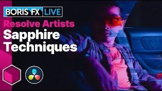 Learn How to Use Sapphire Plugins for Davinci Resolve [Boris FX Live #43]