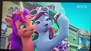 My Little Pony: Make Your Mark Chapter 2 Sugar Moonlight selfie scene with her phone fixed