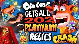 The Cruel World of Getting ALL 202 Platinum Relics in Crash Bandicoot - Caddicarus | RENEGADES REACT