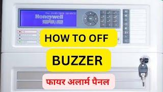 HOW TO OFF BUZZER IN MORLEY DXC4 PANEL #firealarm #honeywell #morley || HONEYWELL FIRE ALARM SYSTEM