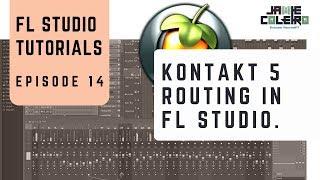 Kontakt 5 Routing in FL Studio | Tutorial | [No BS Series #20]