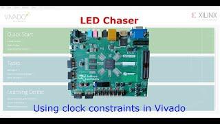 Synchronous Circuit Design with Verilog and Vivado: A running LED Display