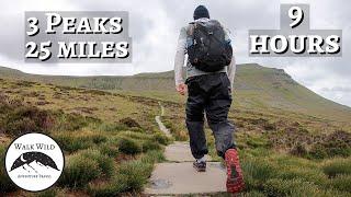 Yorkshire Three Peaks Solo Hike | Heavy Wind & Rain