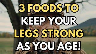 WARNING Your Legs Fade First! Seniors MUST Eat These 3 Foods to Keep Them Strong and Healthy!