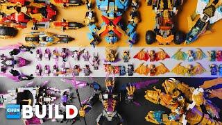 LEGO Speed Build! All Ninjago Crystalized Sets Compilation 2022 | Beat Build