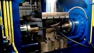 Изготовление тройников - гидроформовка/ Hydroforming Tee Machine