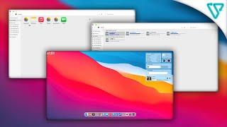 MacOS Big Sur Theme For Windows 10 || Make Windows 10 Look Like MacOS Big Sur (2021)
