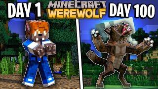 I Survived 100 Days as a WEREWOLF in Minecraft