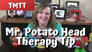 Mr. Potato Head...Therapy Tip of the Week from teachmetotalk.com