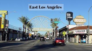 Drive-Thru East Los Angeles (Whittier and Boyle Heights) [4K]