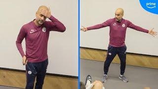 How Pep Guardiola reacts to his team LOSING 