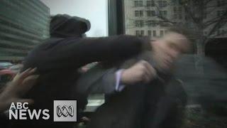 Far-right activist Richard Spencer punched during interview | ABC News