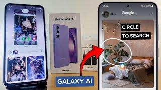 New GALAXY AI di Samsung Galaxy A54~Circle to Search, Makin Canggih !