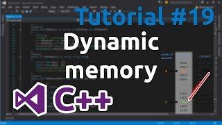 C++ Tutorial 19 - Dynamic memory