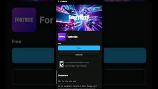 HOW TO DOWNLOAD Fortnite Mobile on Both Android and IOS EU Devices! #shorts