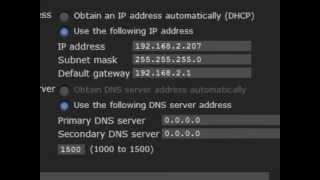 Setting IP Addresses on IP Cameras