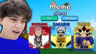 MEME SEA Nhưng Nhân Vật ANIME Quyết Định Sức Mạnh Power Của Mình | Roblox