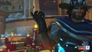 POTG! IDDQD INSANE CASSIDY GAMEPLAY OVERWATCH 2 SEASON 10 TOP 500