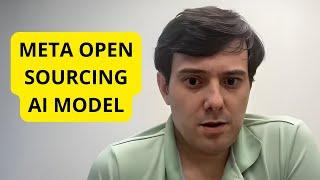 Martin Shkreli Explains Why Meta Open Source Their AI Model