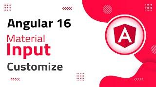 14) Mat Form Field Input & Textarea (outline & fill) Customization in Angular 16 | angular tutorial