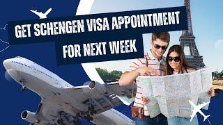 How to get confirmed Schengen Visa Appointment from UK | 100% working