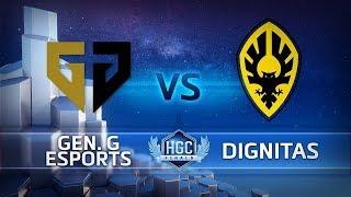 HGC Finals 2018 - Game 4 - Gen.G vs. Dignitas - Bracket Stage Finals