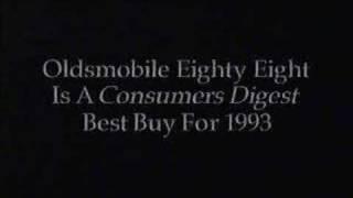 Oldsmobile 88 - January 1993 - Commercial